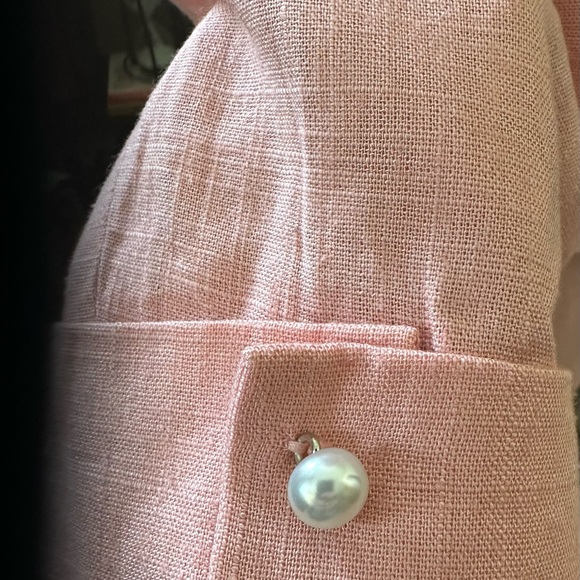 ANRABESS Pink Open Front Blazer Jacket Women’s SM Lightweight - Picture 5 of 6